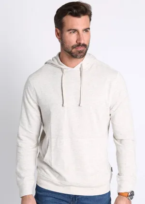 Jachs Oatmeal Bedford Cotton Modal Pullover Hoodie