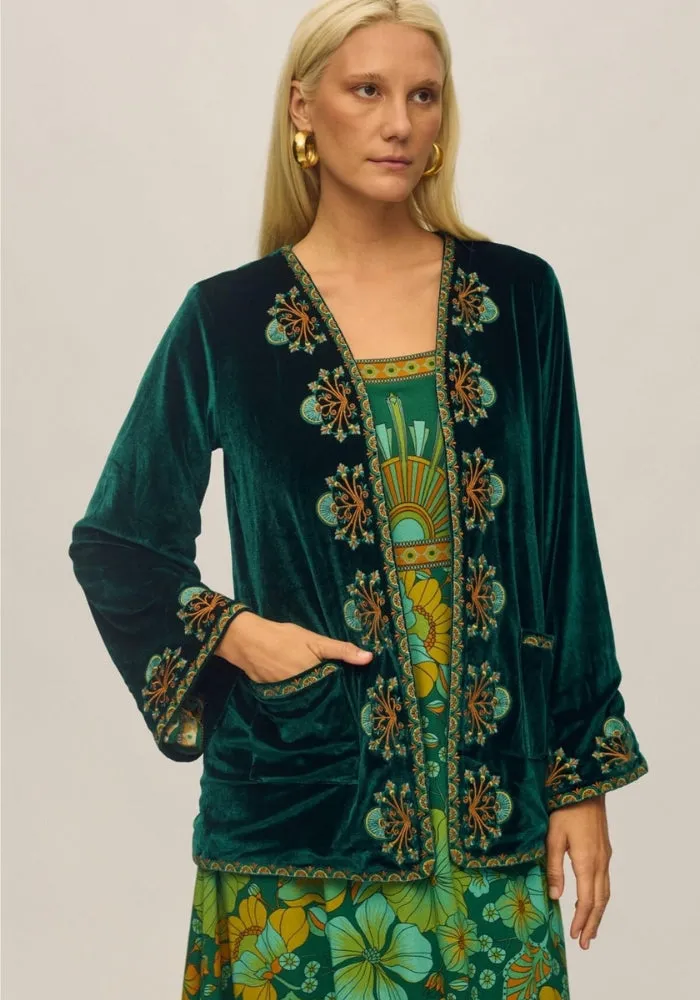 Janis Jacket - Emerald