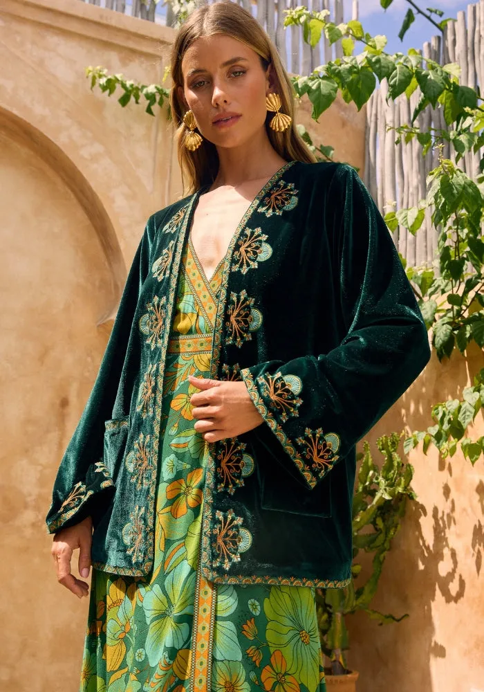 Janis Jacket - Emerald