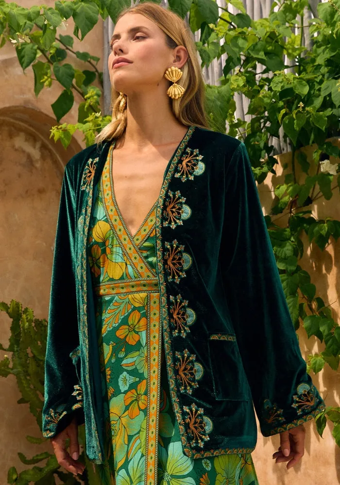 Janis Jacket - Emerald