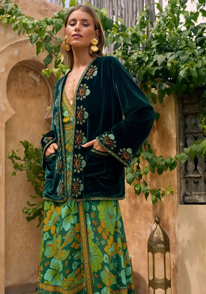 Janis Jacket - Emerald