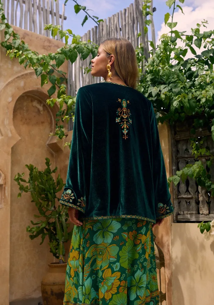 Janis Jacket - Emerald