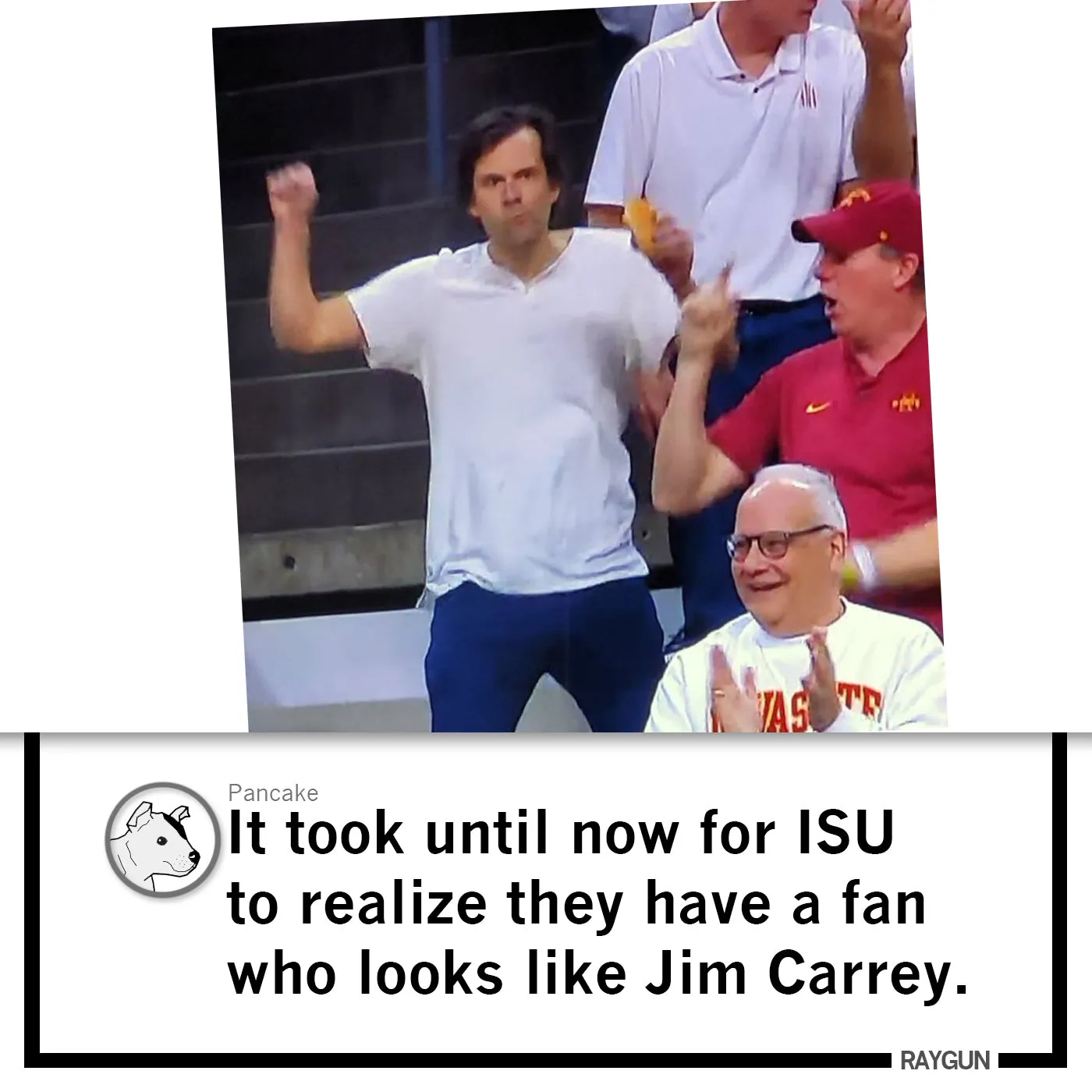 Jerome Tang and Jim Carrey