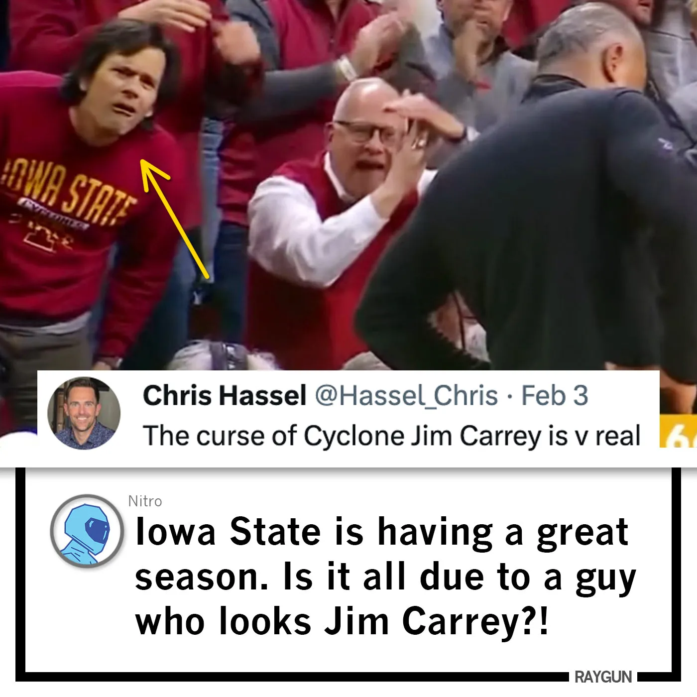 Jerome Tang and Jim Carrey