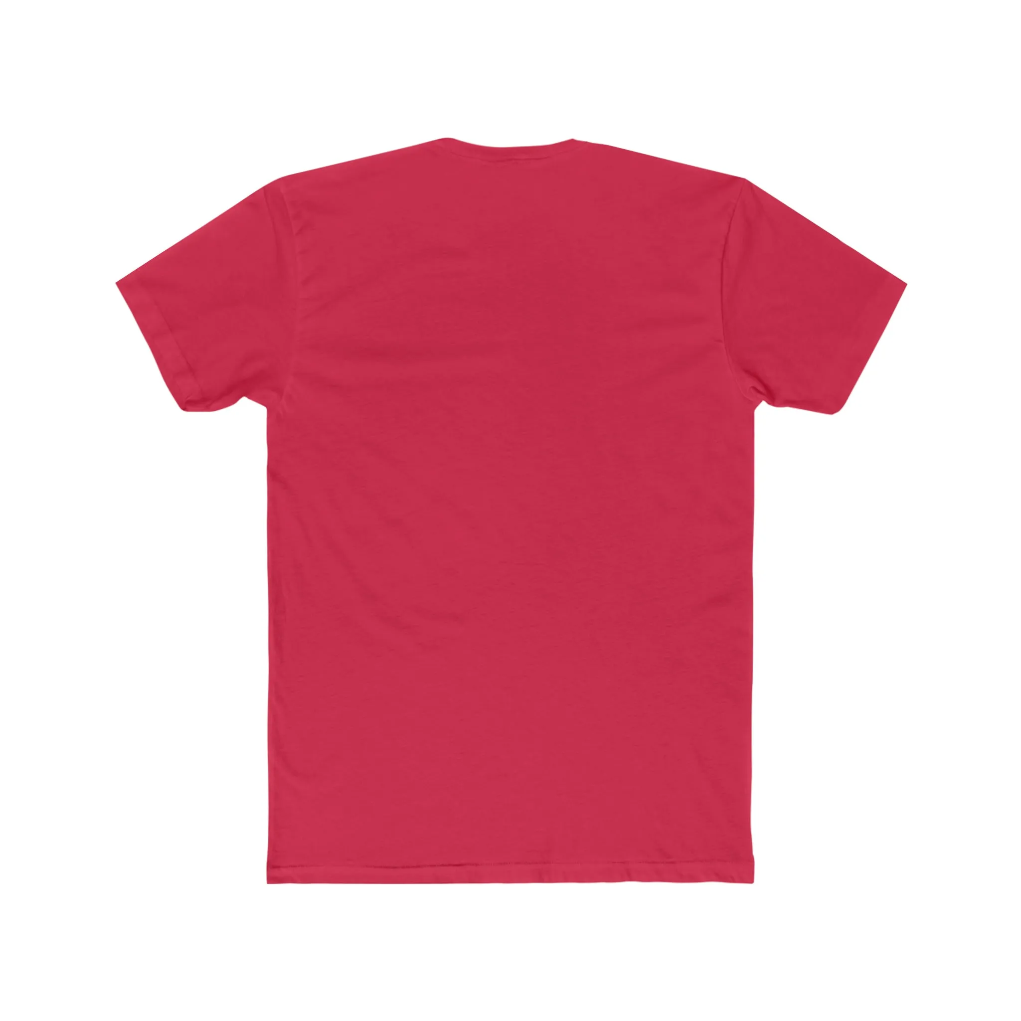 Jesus is King Red religious Cotton Crew Tee