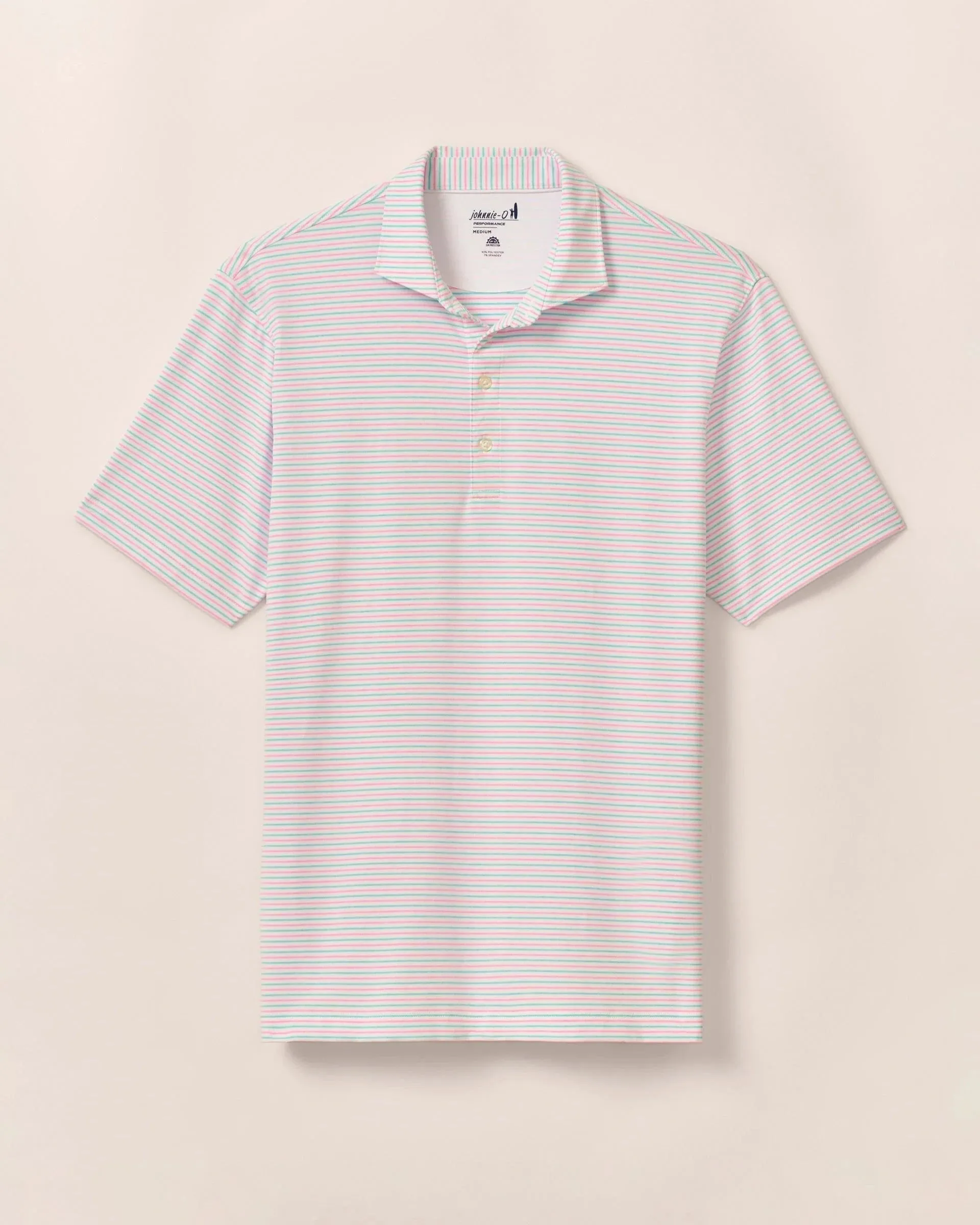 Johnnie-O Performance Jersey Polo - Vik Stripe
