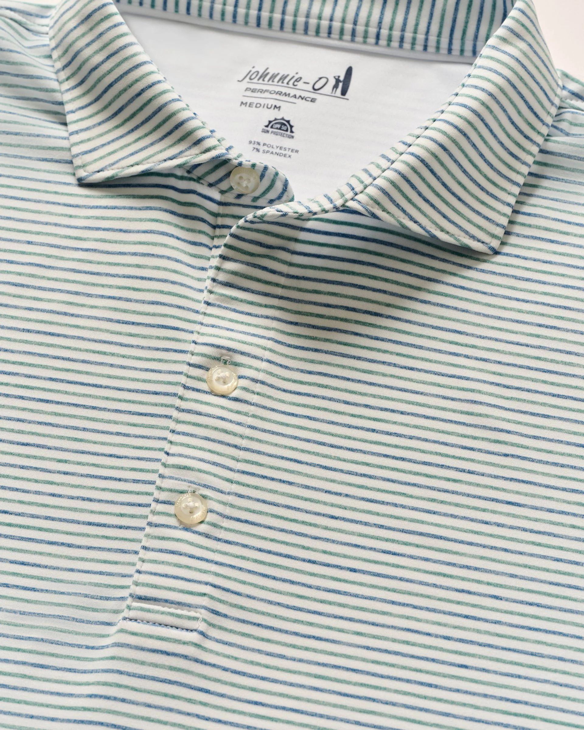 Johnnie-O Performance Jersey Polo - Vik Stripe