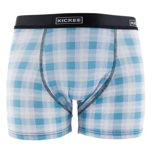 KicKee Pants Blue Moon 2020 Holiday Plaid Men's Boxer Brief