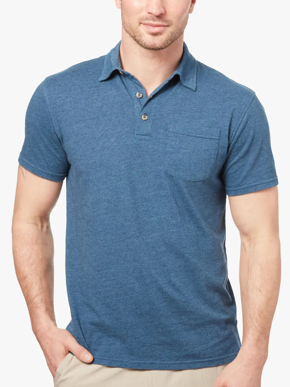 Kismet Polo | Dark Denim