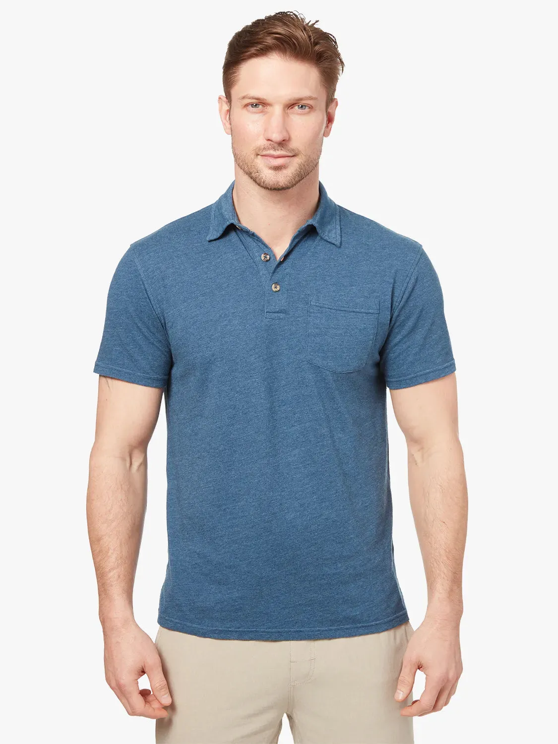 Kismet Polo | Dark Denim