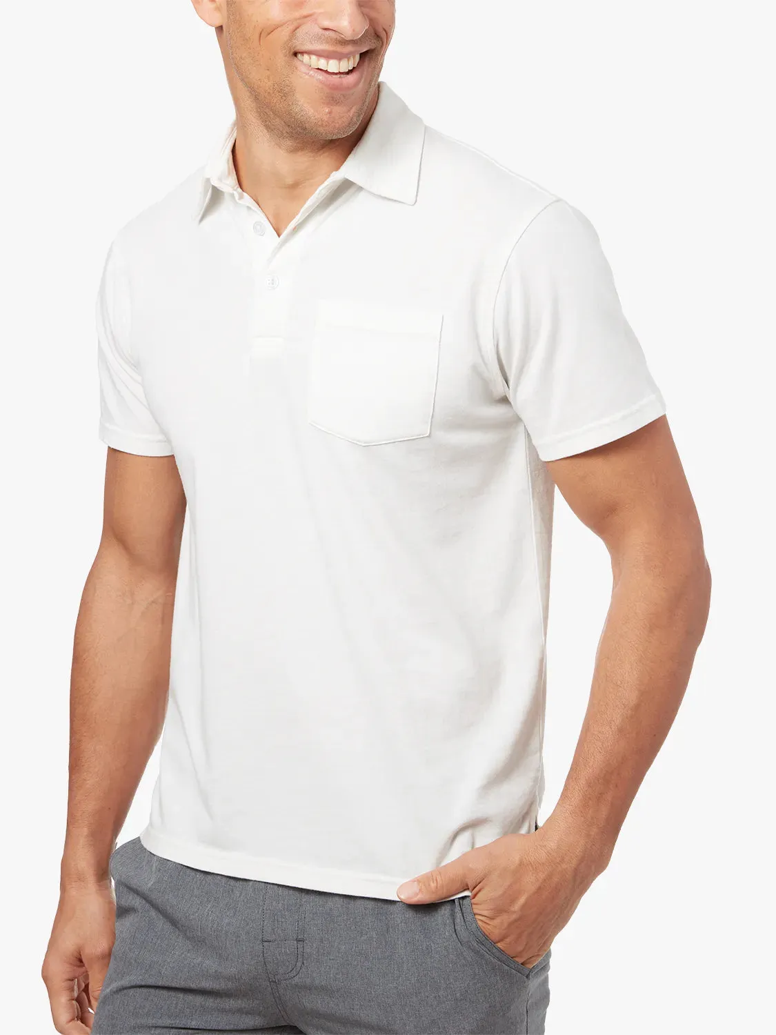 Kismet Polo | White