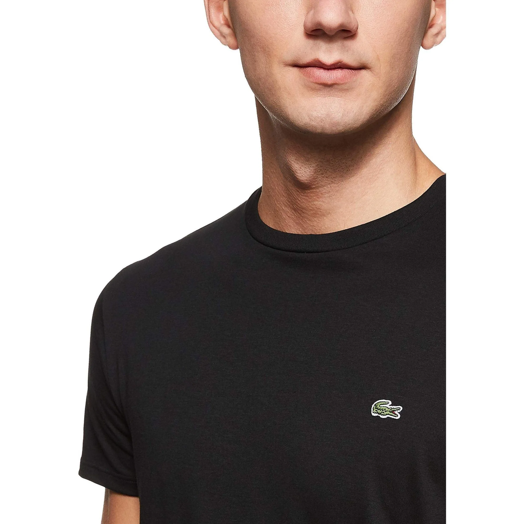 Lacoste Mens TH6709 Crew Neck T-Shirt T-Shirt
