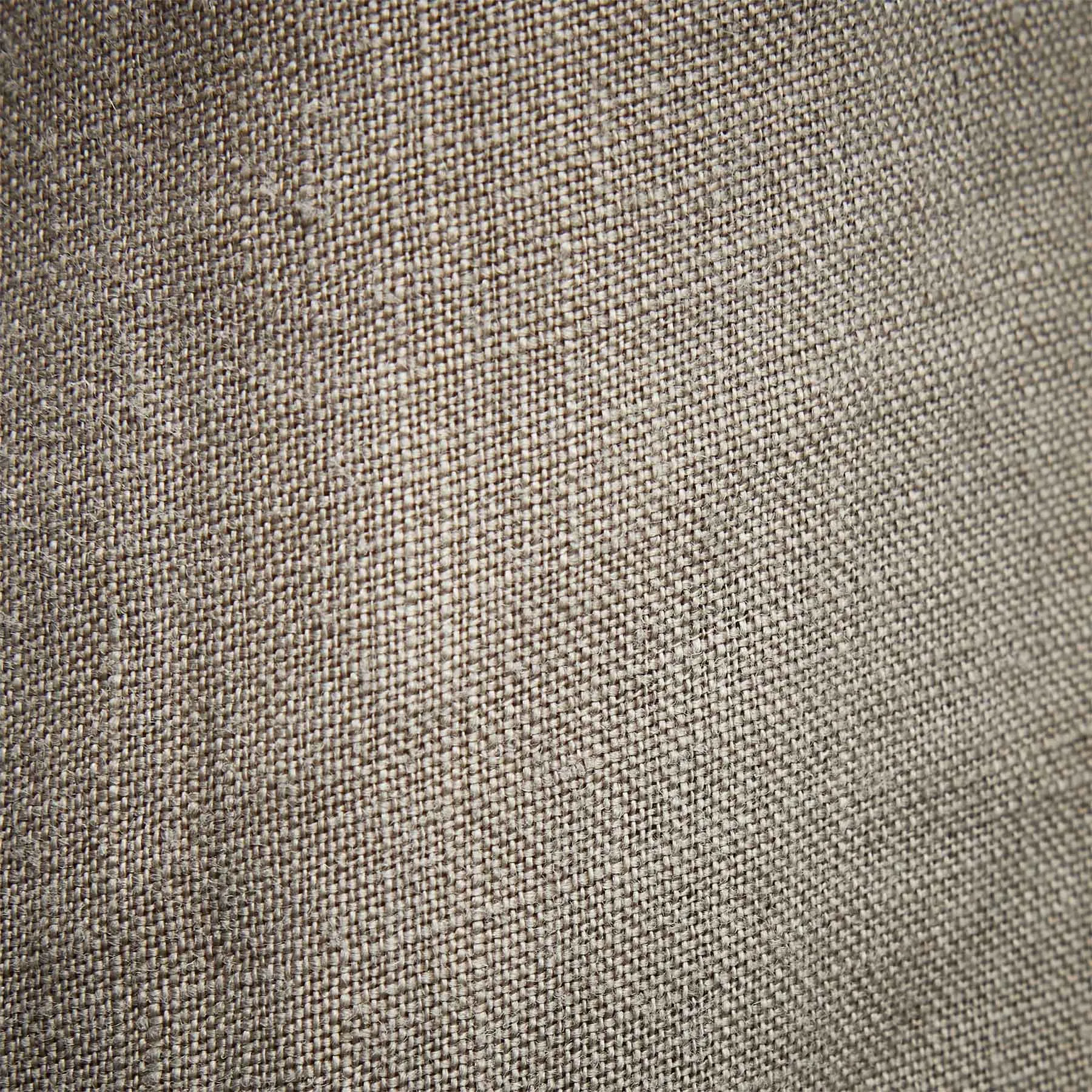 Linen Pullover Polo - Silt Pigment