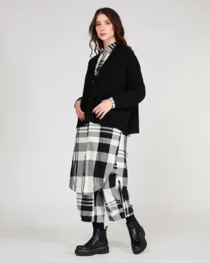 Madras Plaid Drawstring Sweatpant