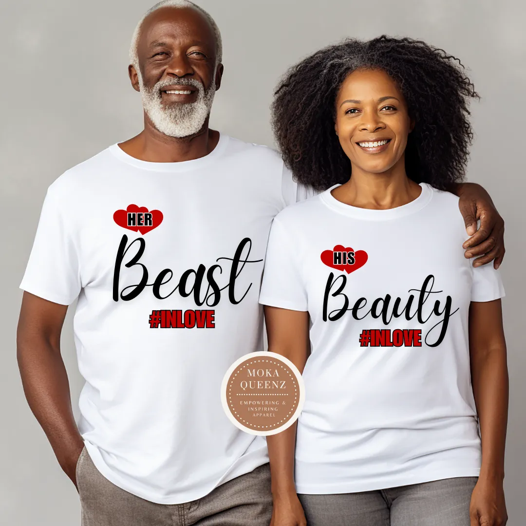 Matching Couples Valentines Day Shirts