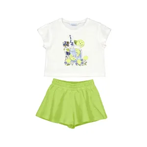 MAYORAL - Lemonade Short Set - Lime