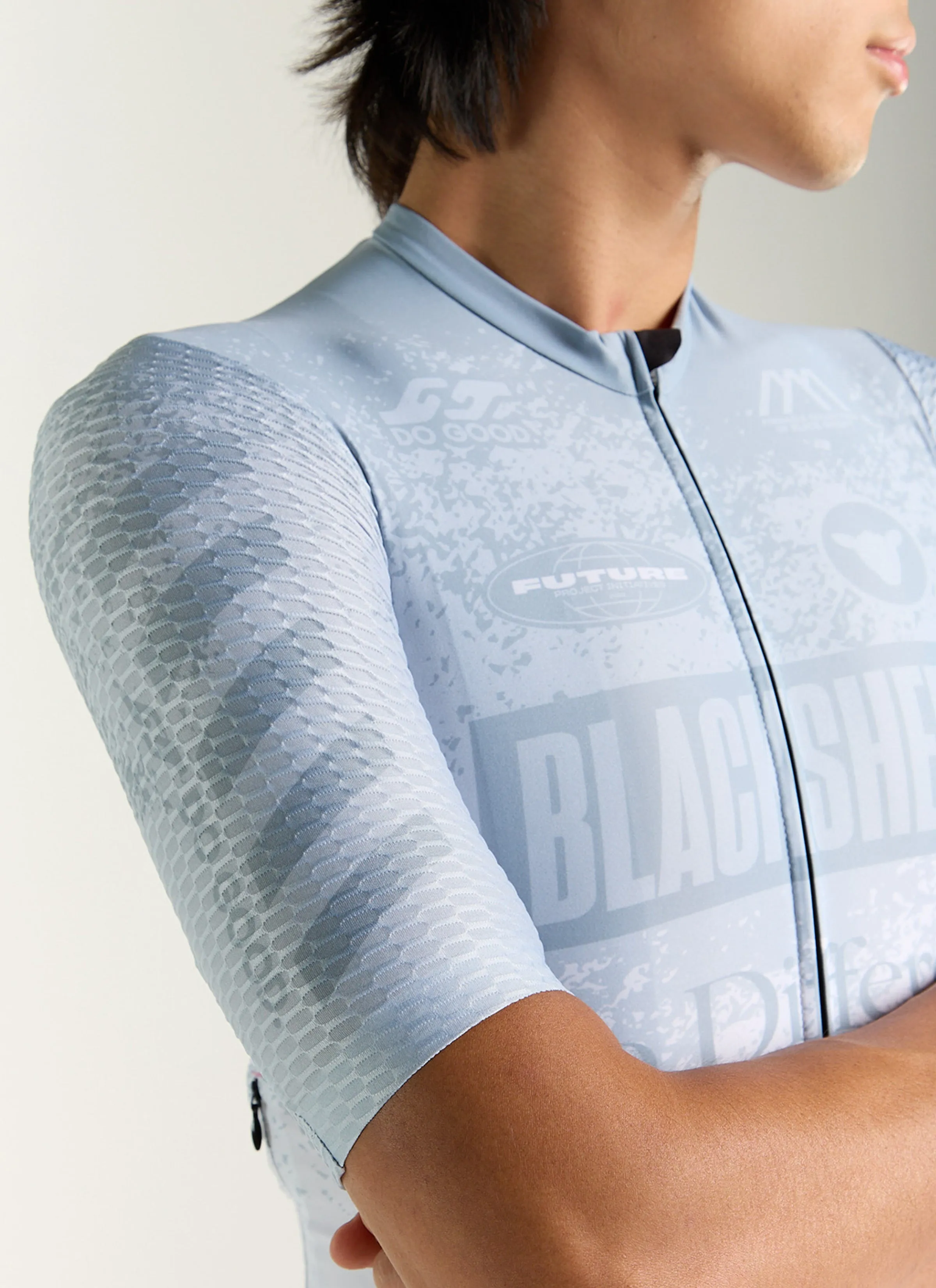 Men's Aero SS Jersey - Future Faded Grey