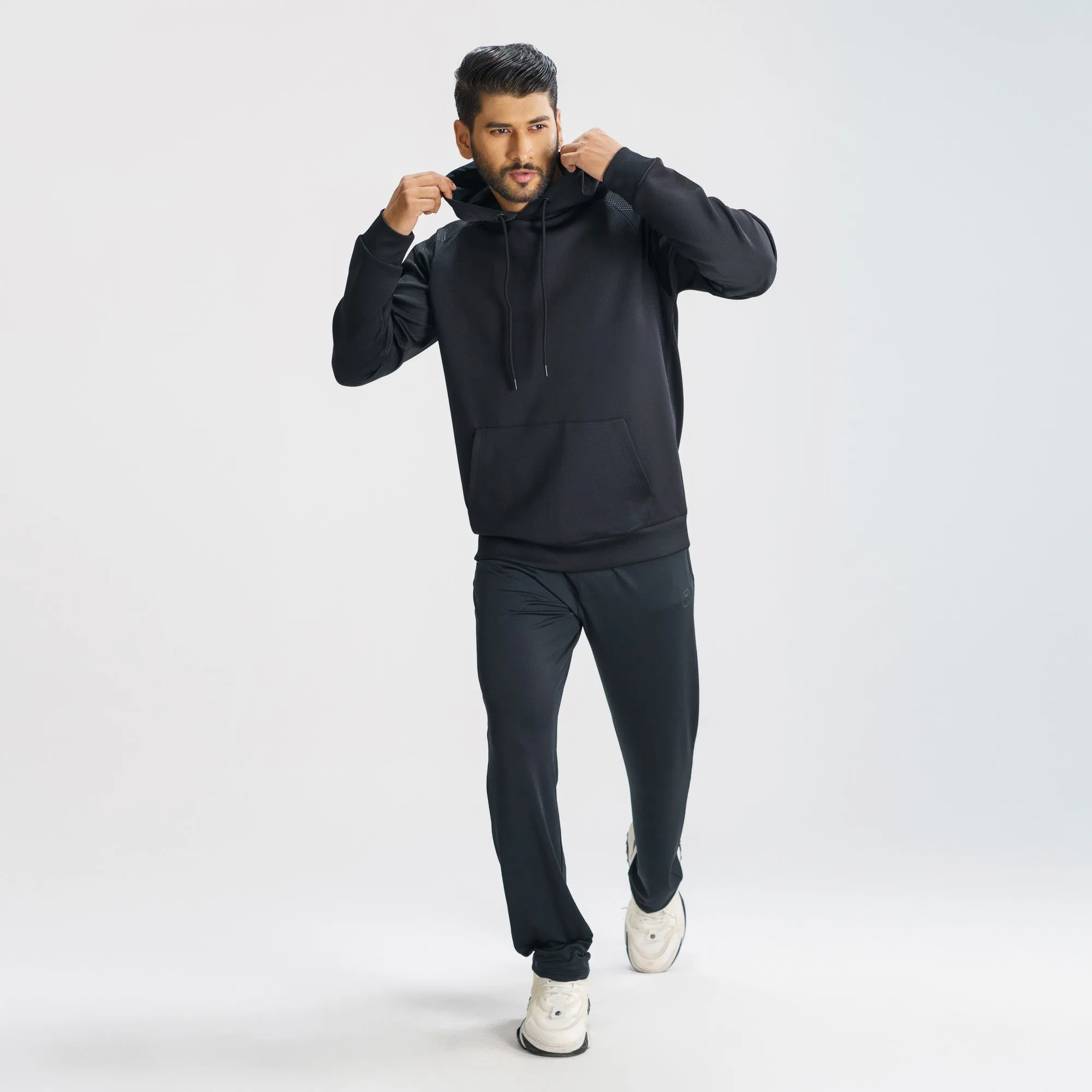 Mens Black Hoodie
