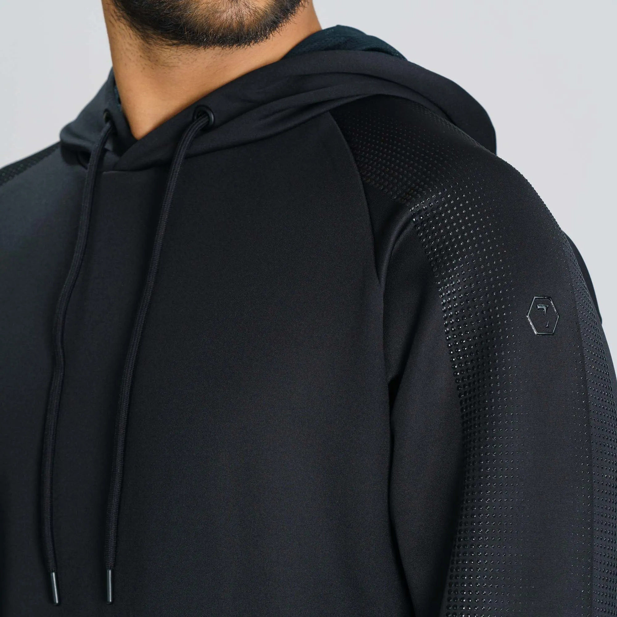 Mens Black Hoodie