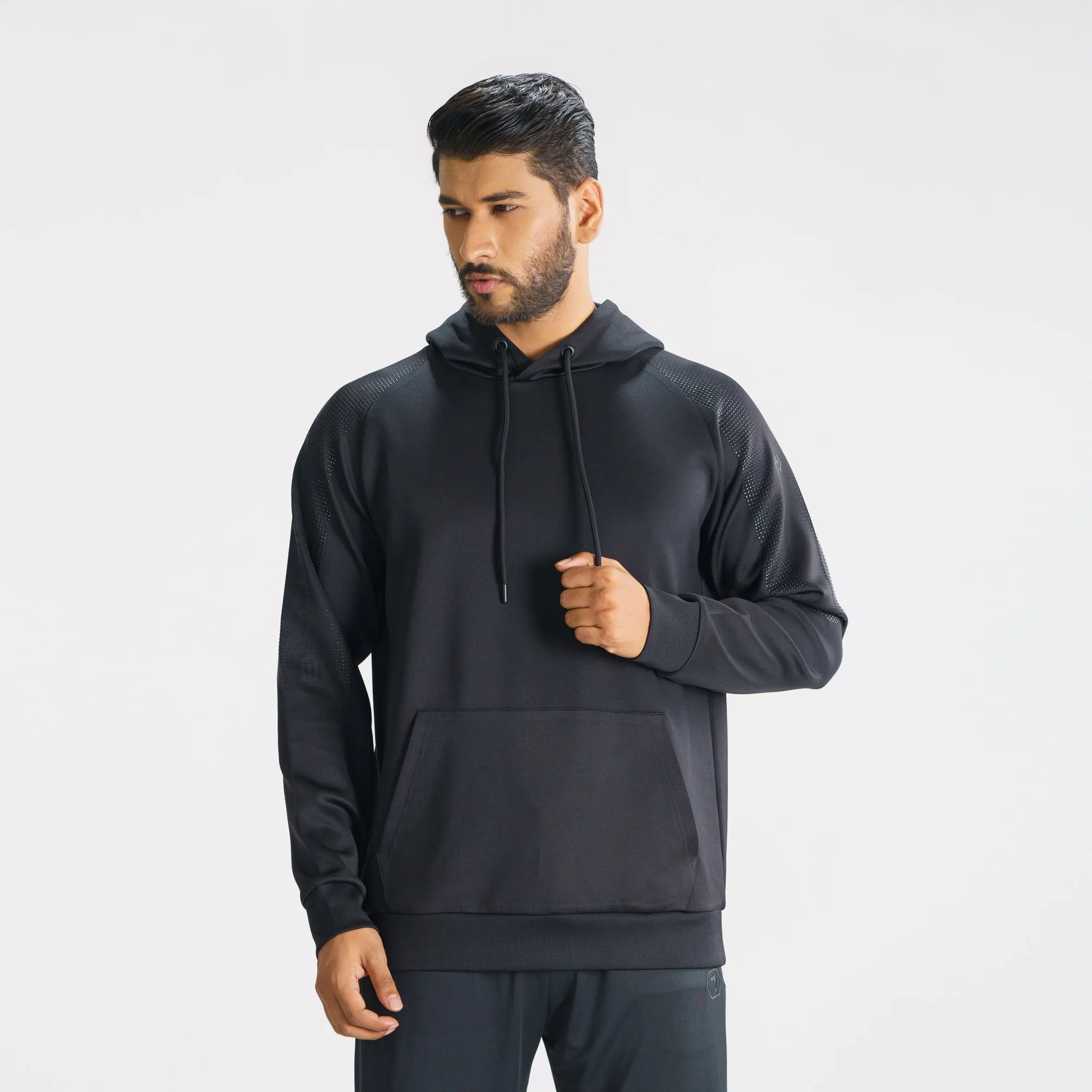 Mens Black Hoodie