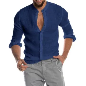 Men's Casual Summer Linen Shirts
