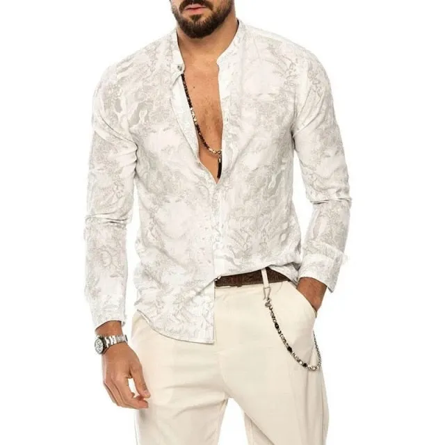 Men's Casual Summer Linen Shirts