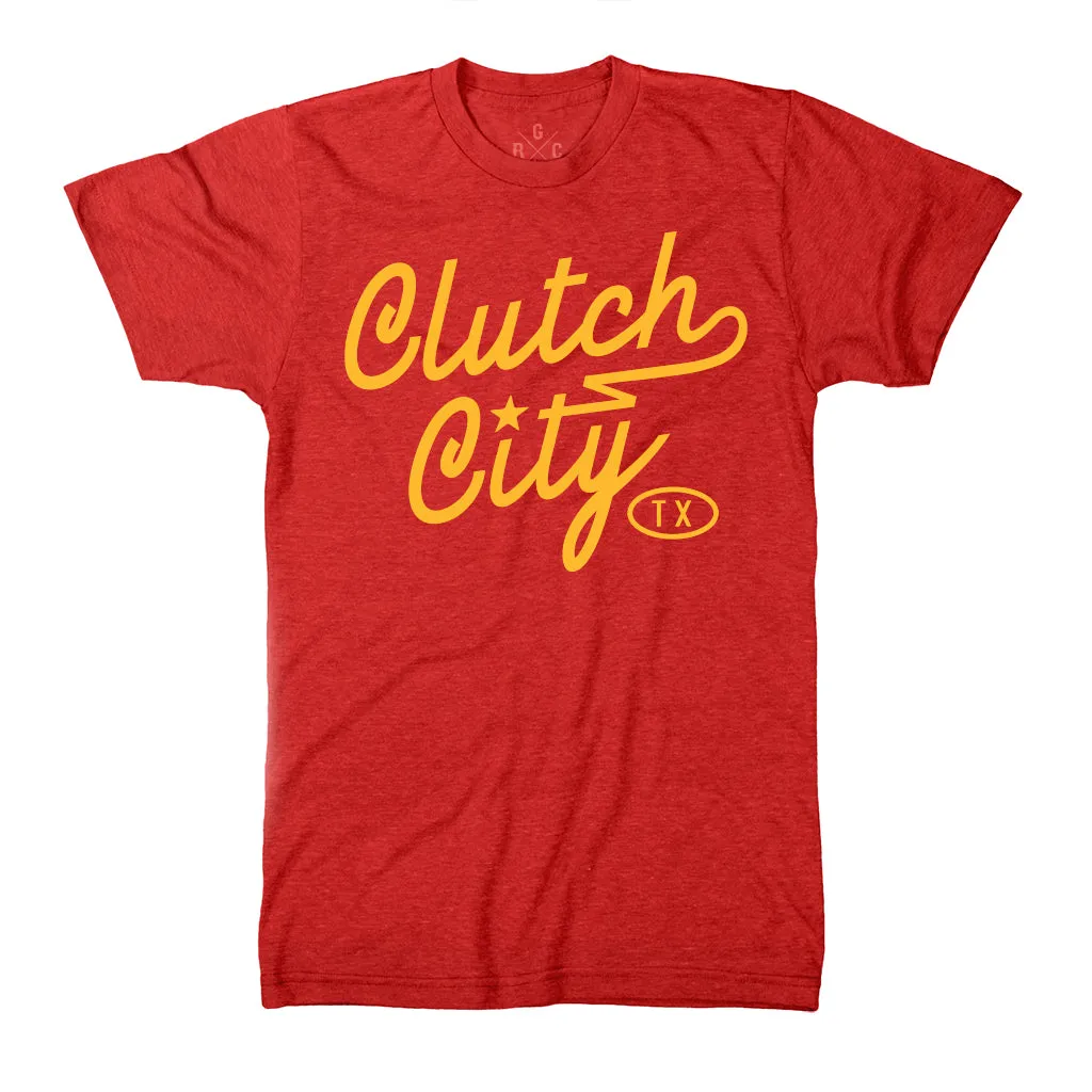 MEN'S - Clutch Script | Red