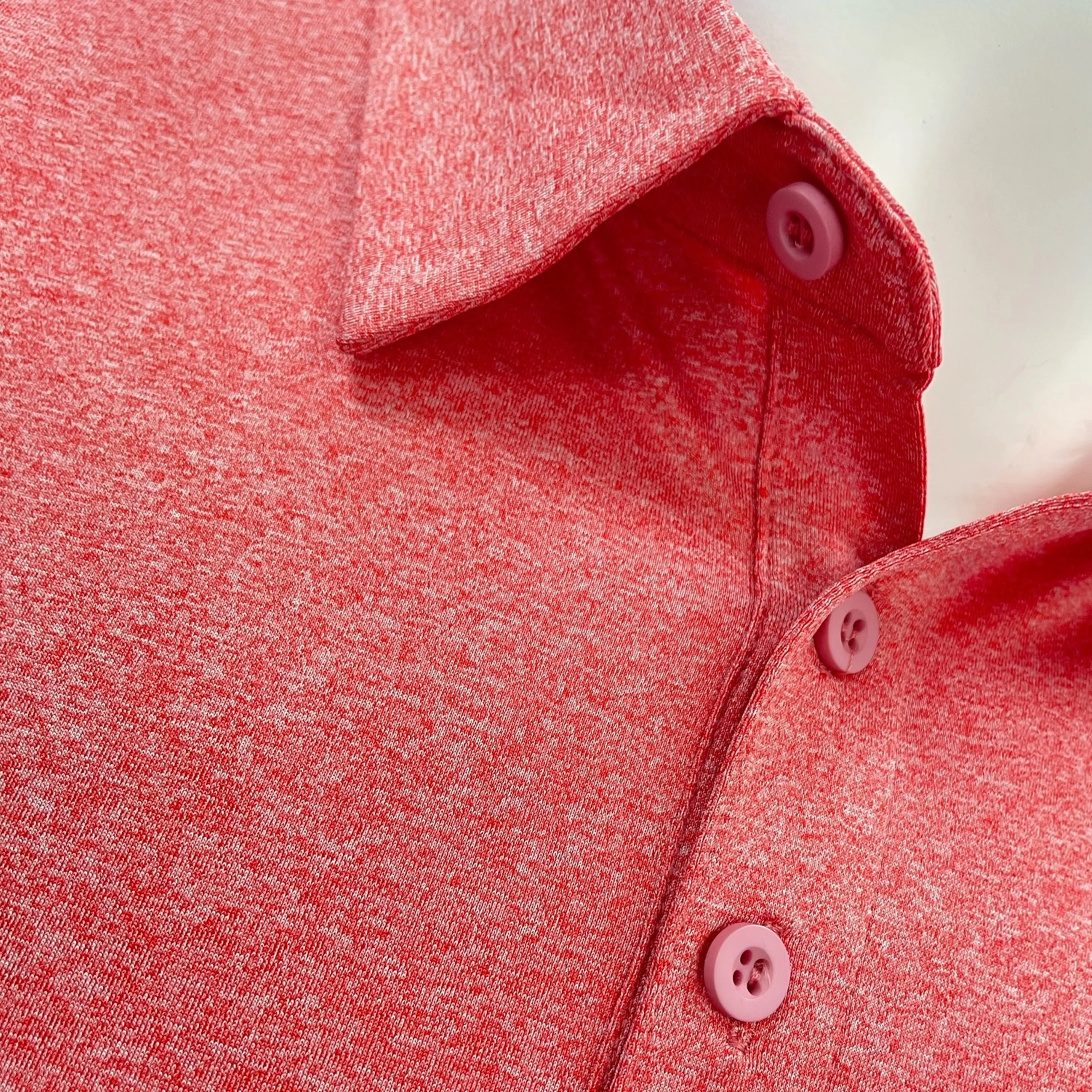 Men's Dry Fit Golf Polo - Navy Marl