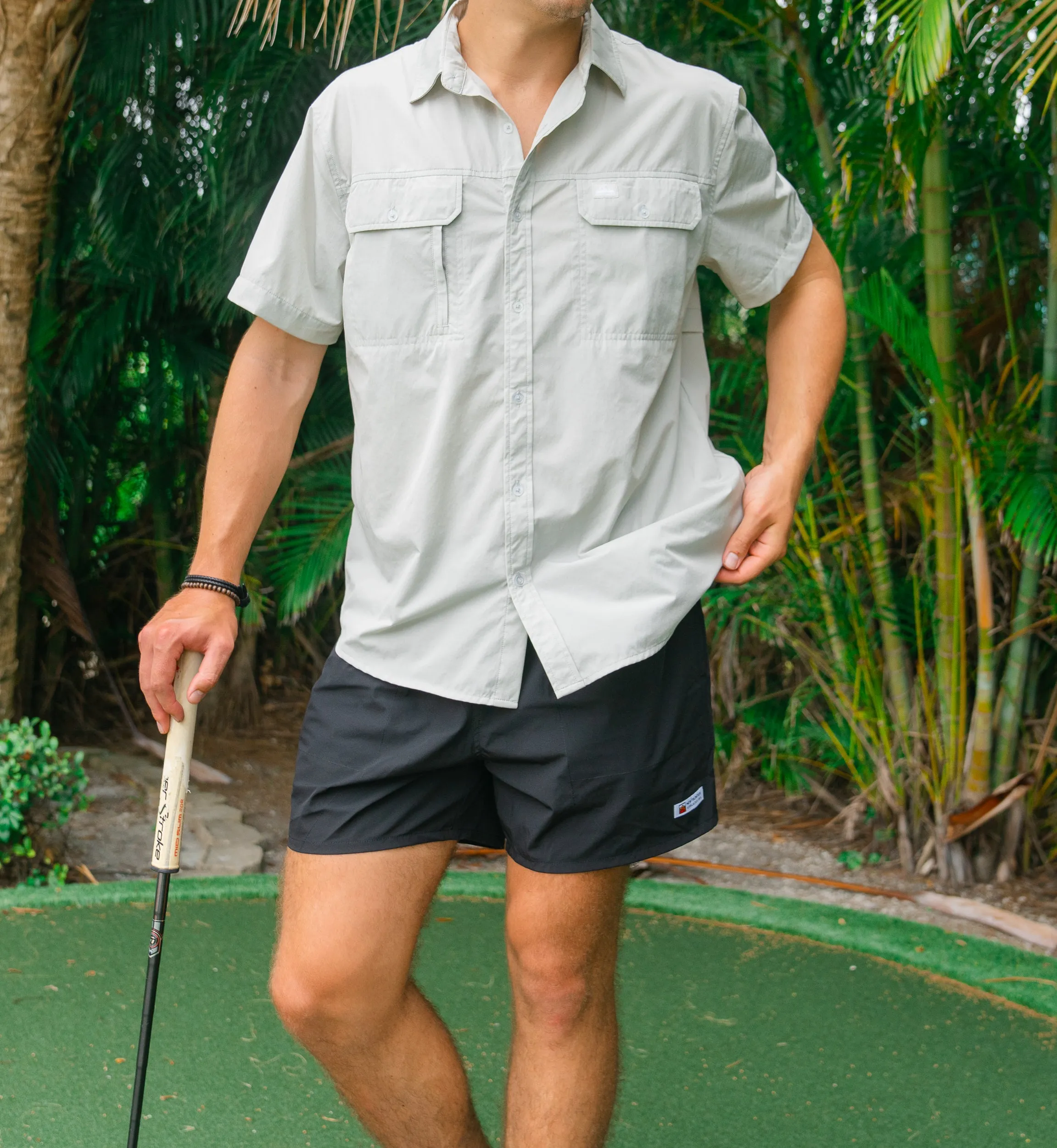 Men’s Journey Tech 5" Short (Black)