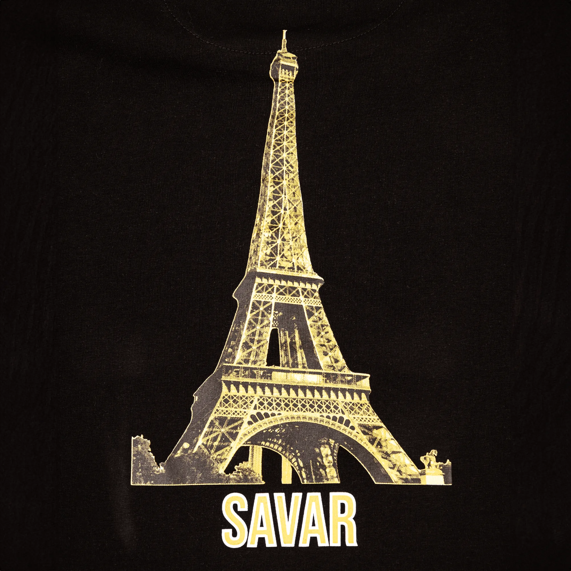 Men's Paris Printed Short Sleeves T-Shirt