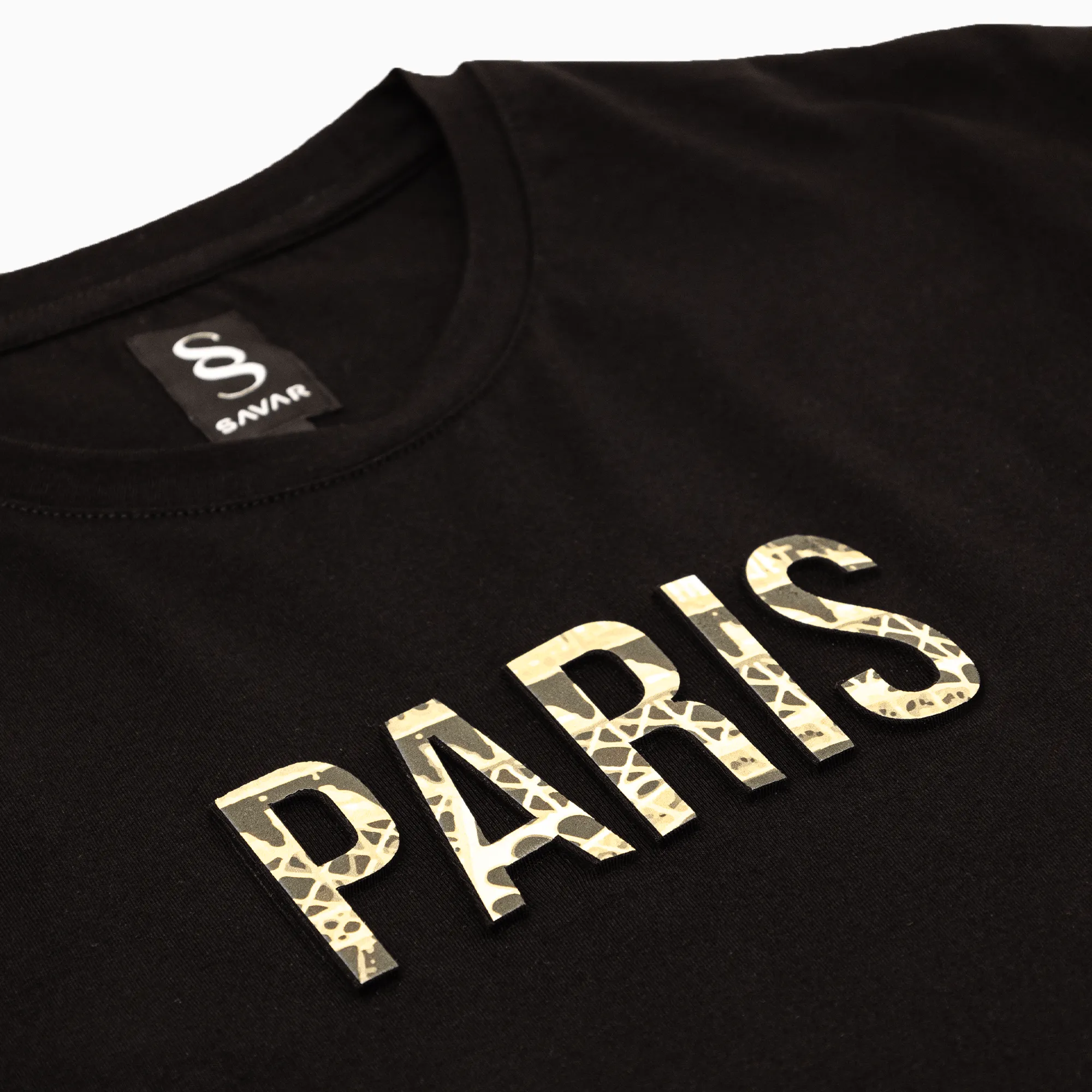Men's Paris Printed Short Sleeves T-Shirt