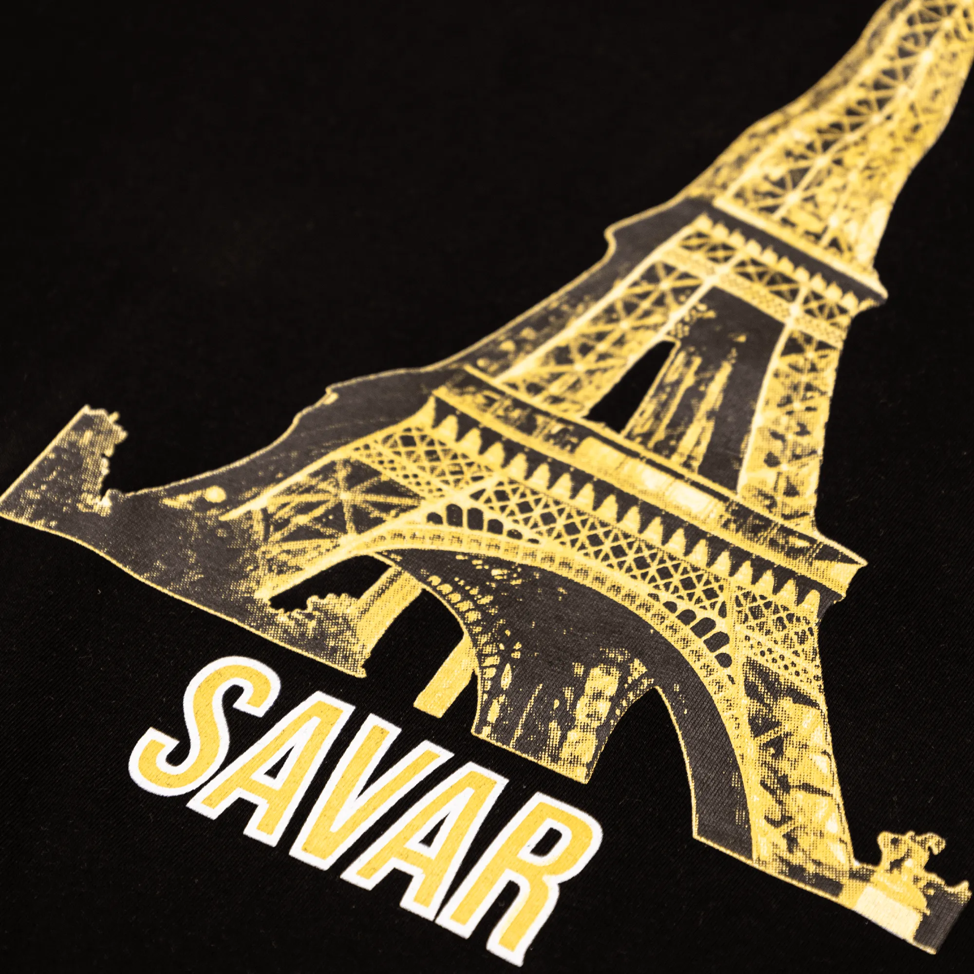 Men's Paris Printed Short Sleeves T-Shirt