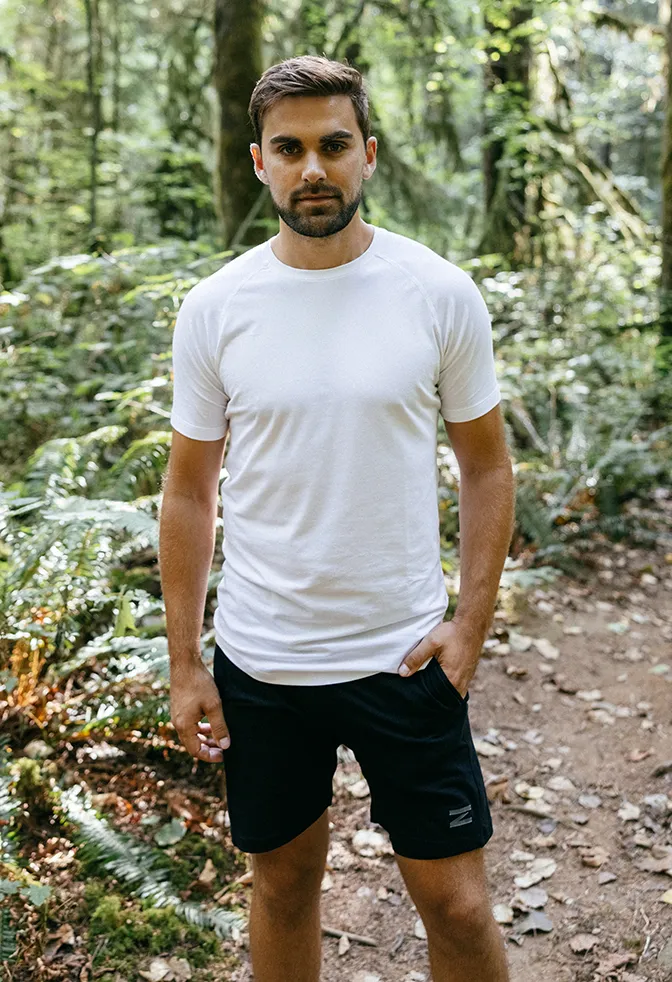 Men's Raglan Short Sleeve Tee