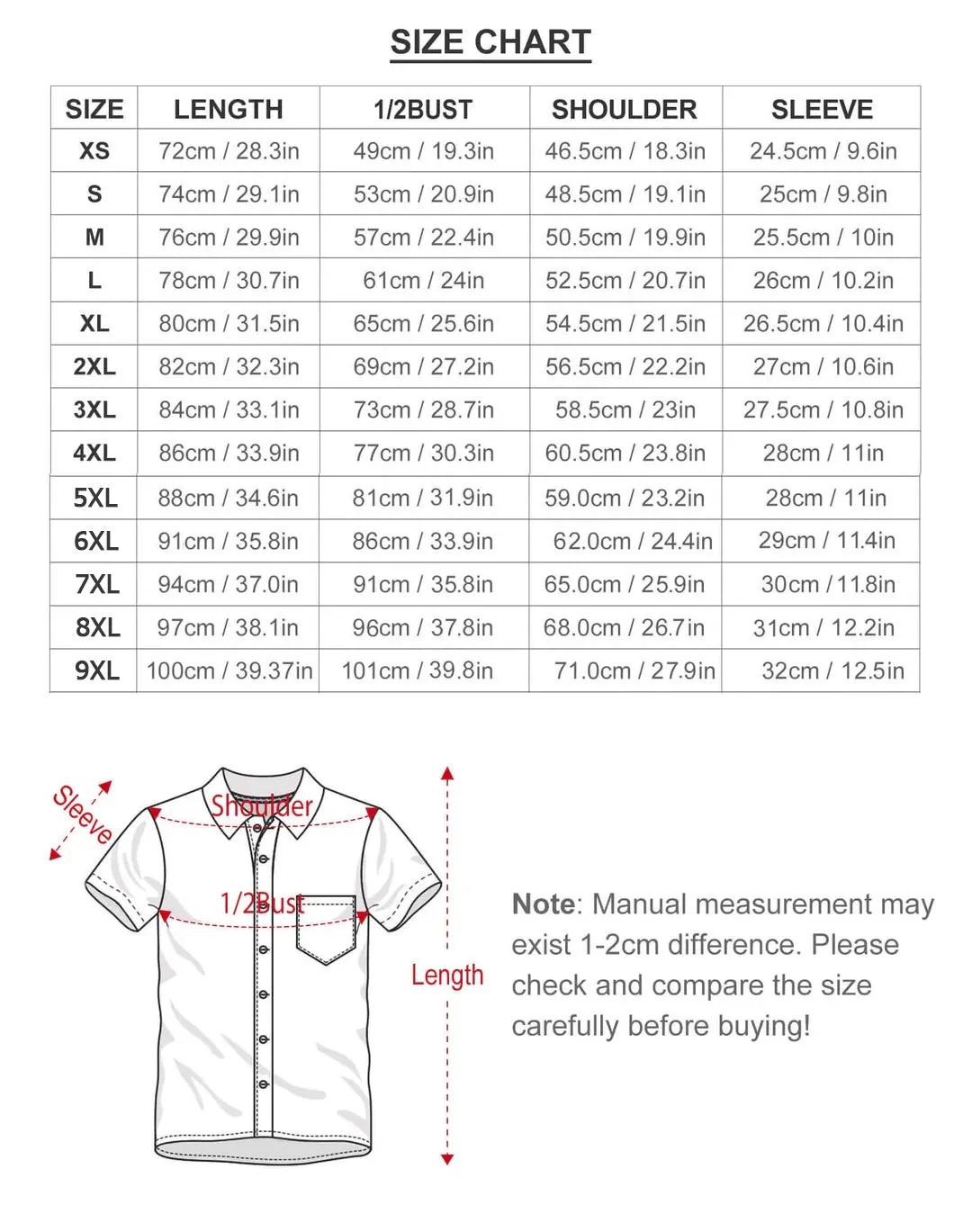 Men's Sea Animals Print Short-Sleeved Shirts