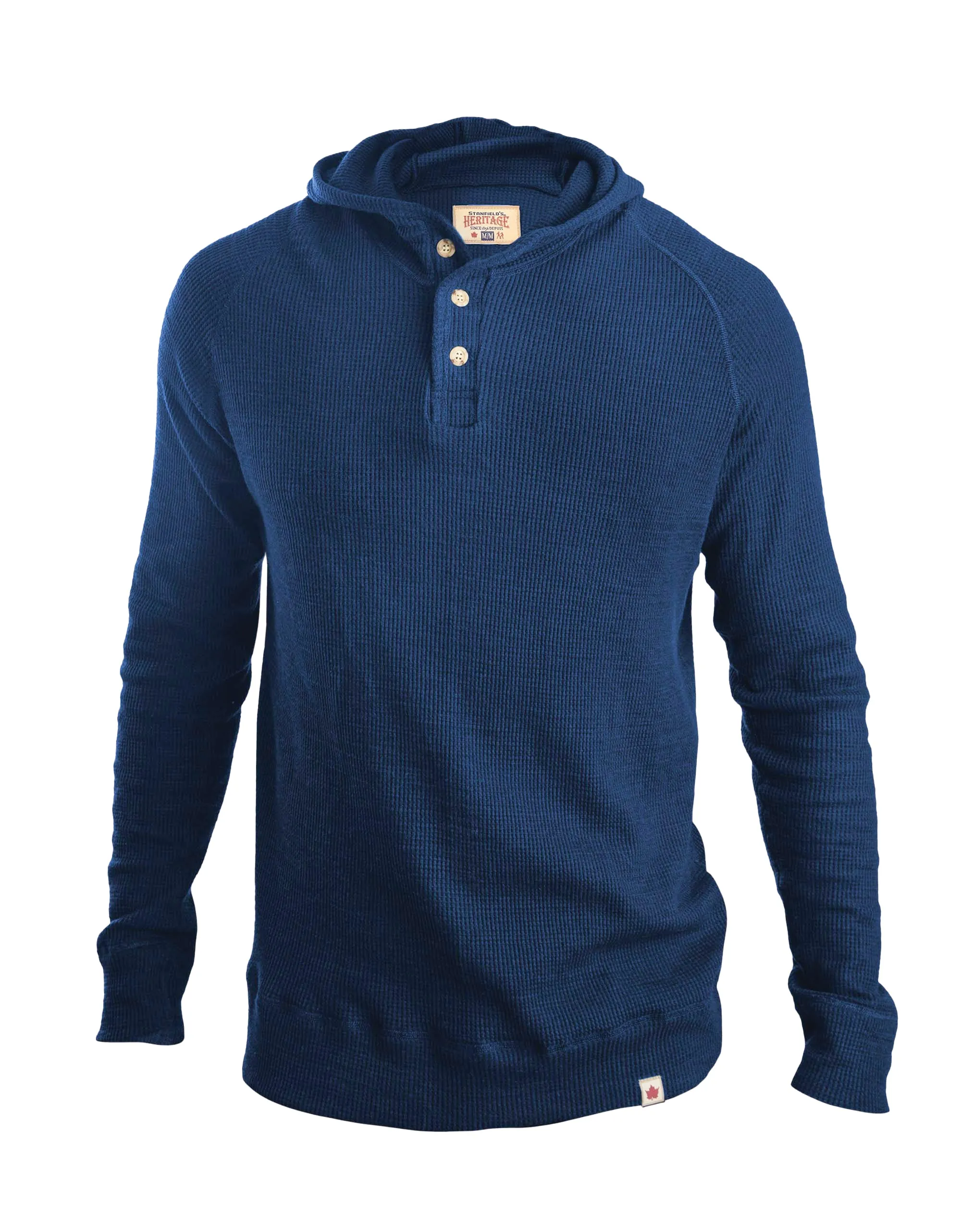 Men's Stanfield's Triblend Waffle Hoody