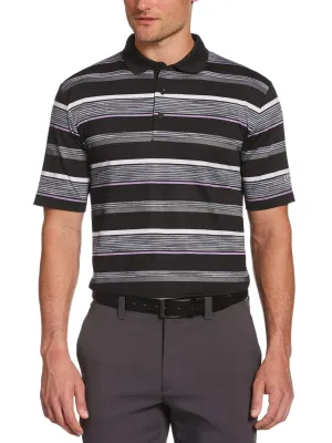 Mens Stripe Polo