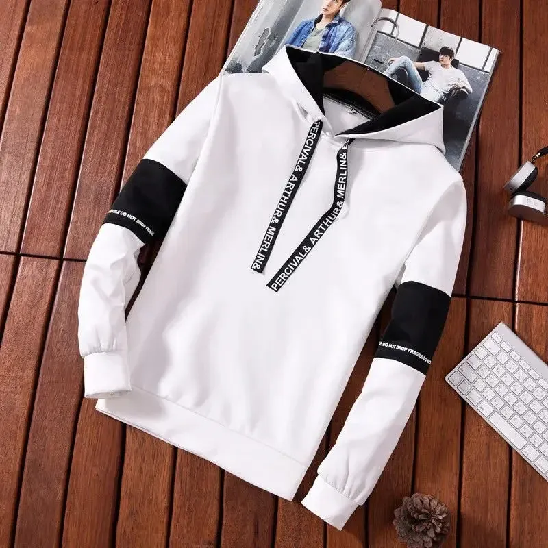 Men's Sweatshirt and Trousers Set - Pullover Hoodie and Jogger Pants Tracksuit