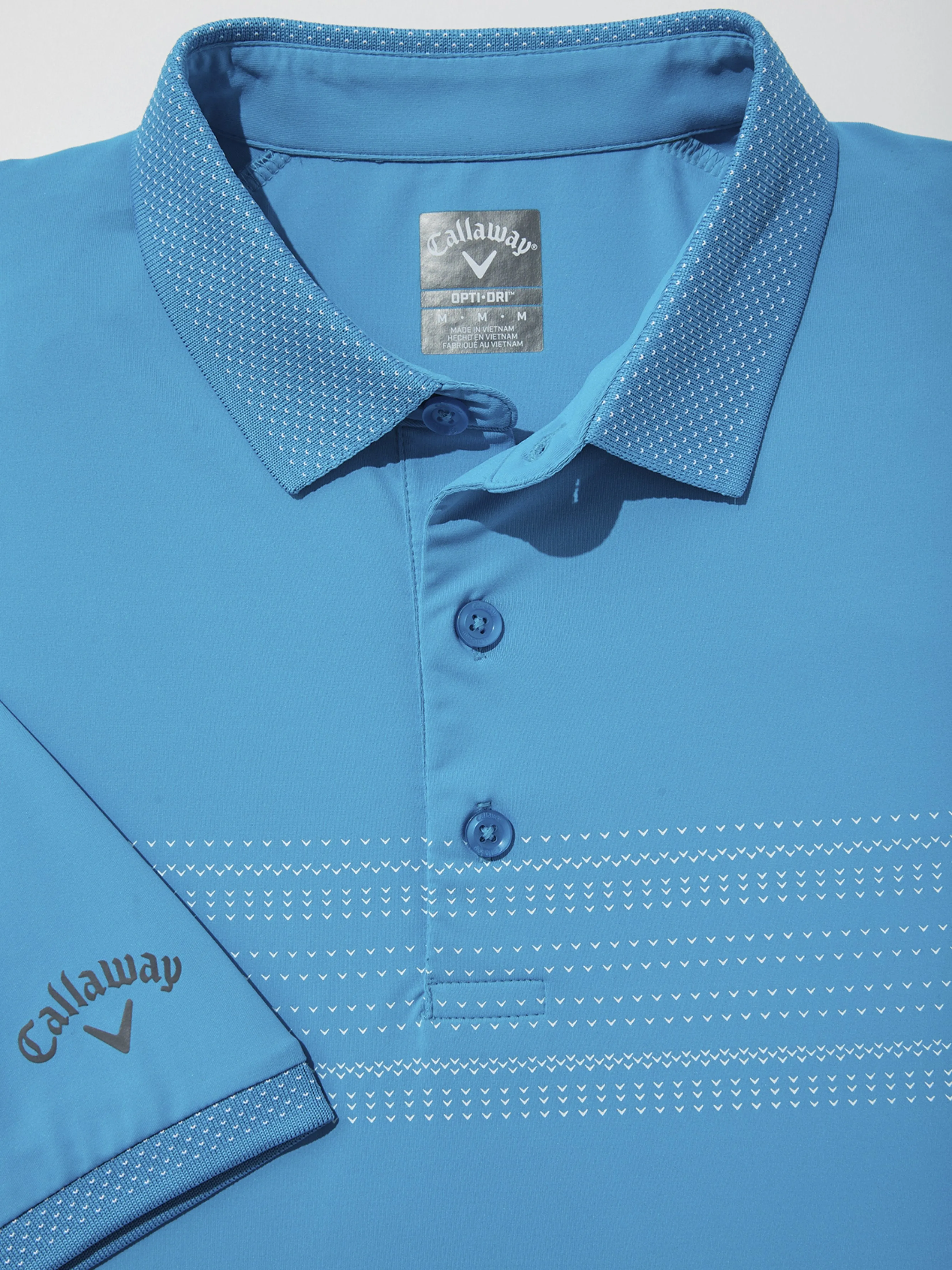 Mens Swing Tech™ Birdseye Racer Stripe Polo