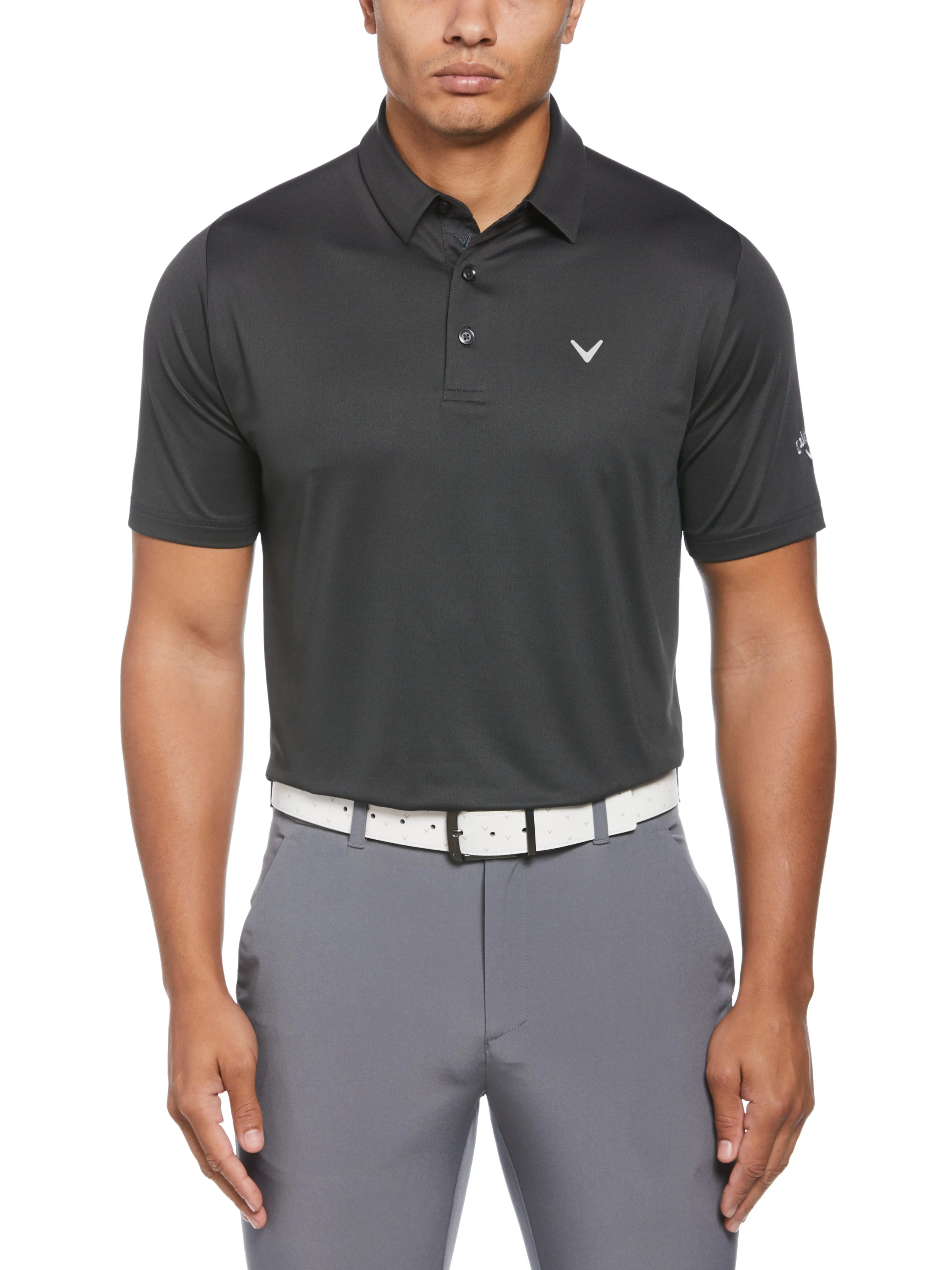 Mens Swing Tech™ Solid Polo