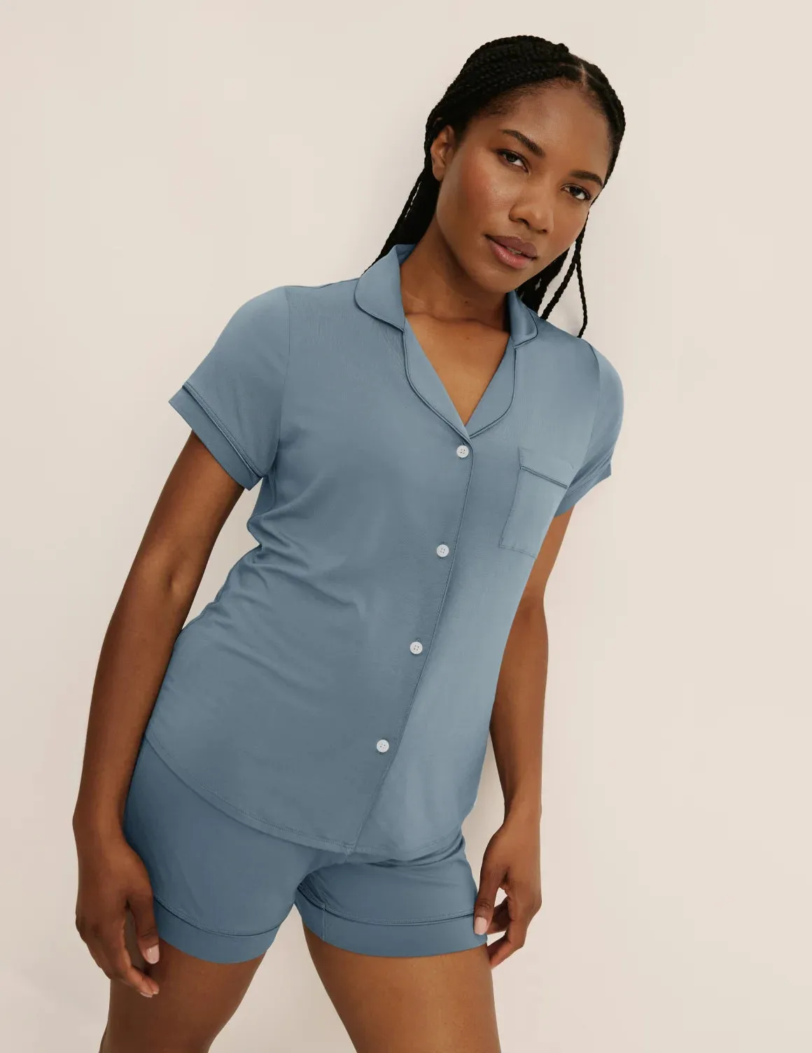 Modal Short Sleeve Sleep Set