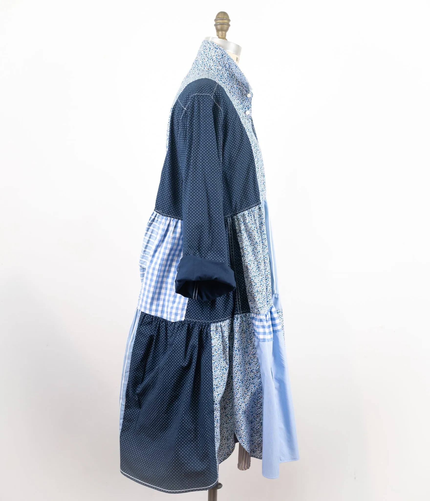Montclair Reconstructed Shirt Dress #023