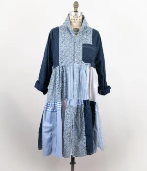 Montclair Reconstructed Shirt Dress #023
