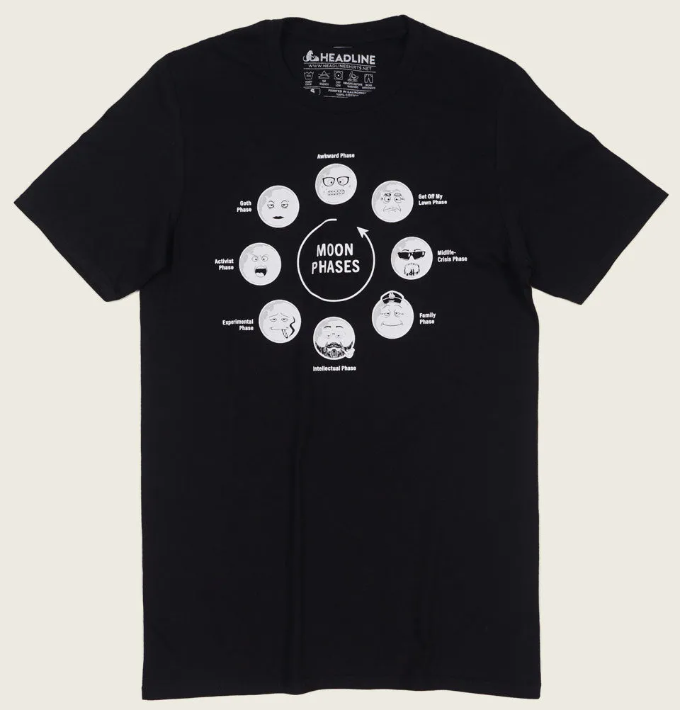 MOON PHASES Unisex T-shirt