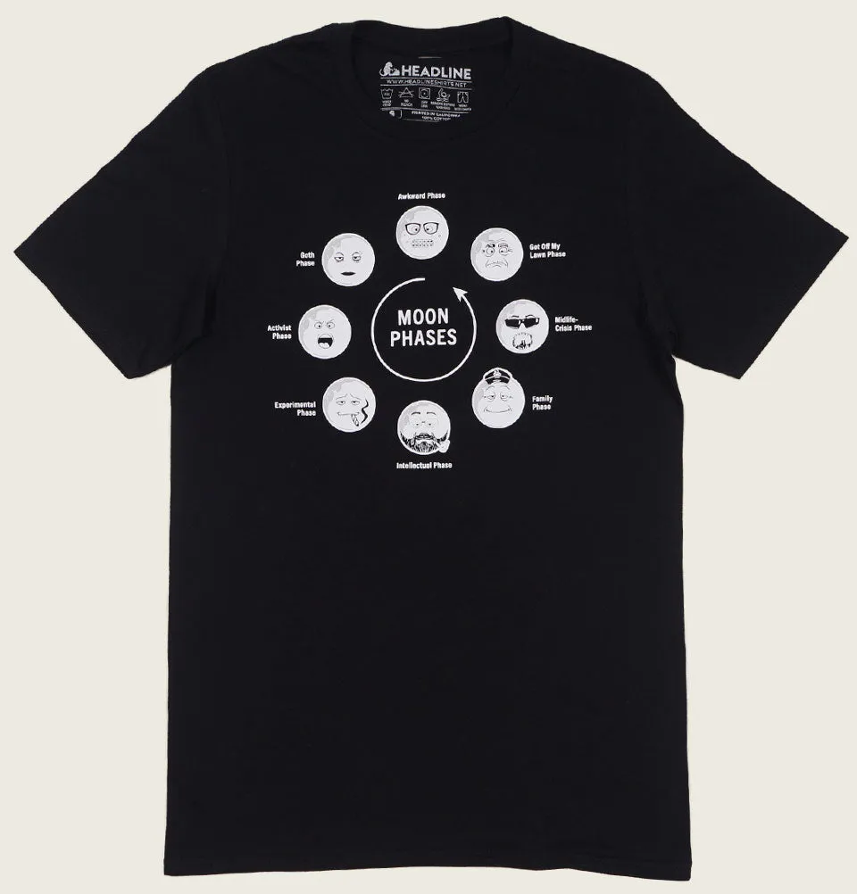 MOON PHASES Unisex T-shirt