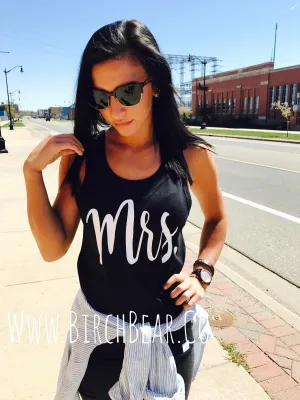 Mrs Tank - Mrs Honeymoon Shirt