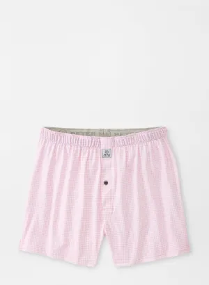 Nebraska Performance Boxer Short- Palmer Pink
