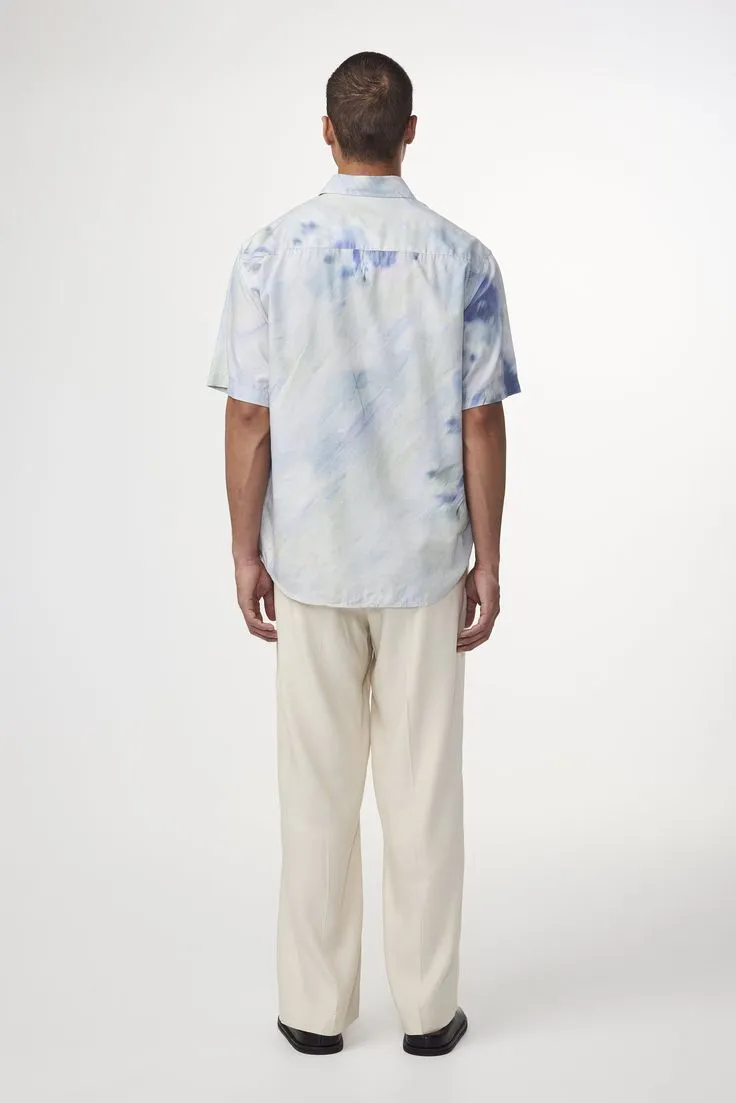 NN07 Freddy Shirt- Blue Print