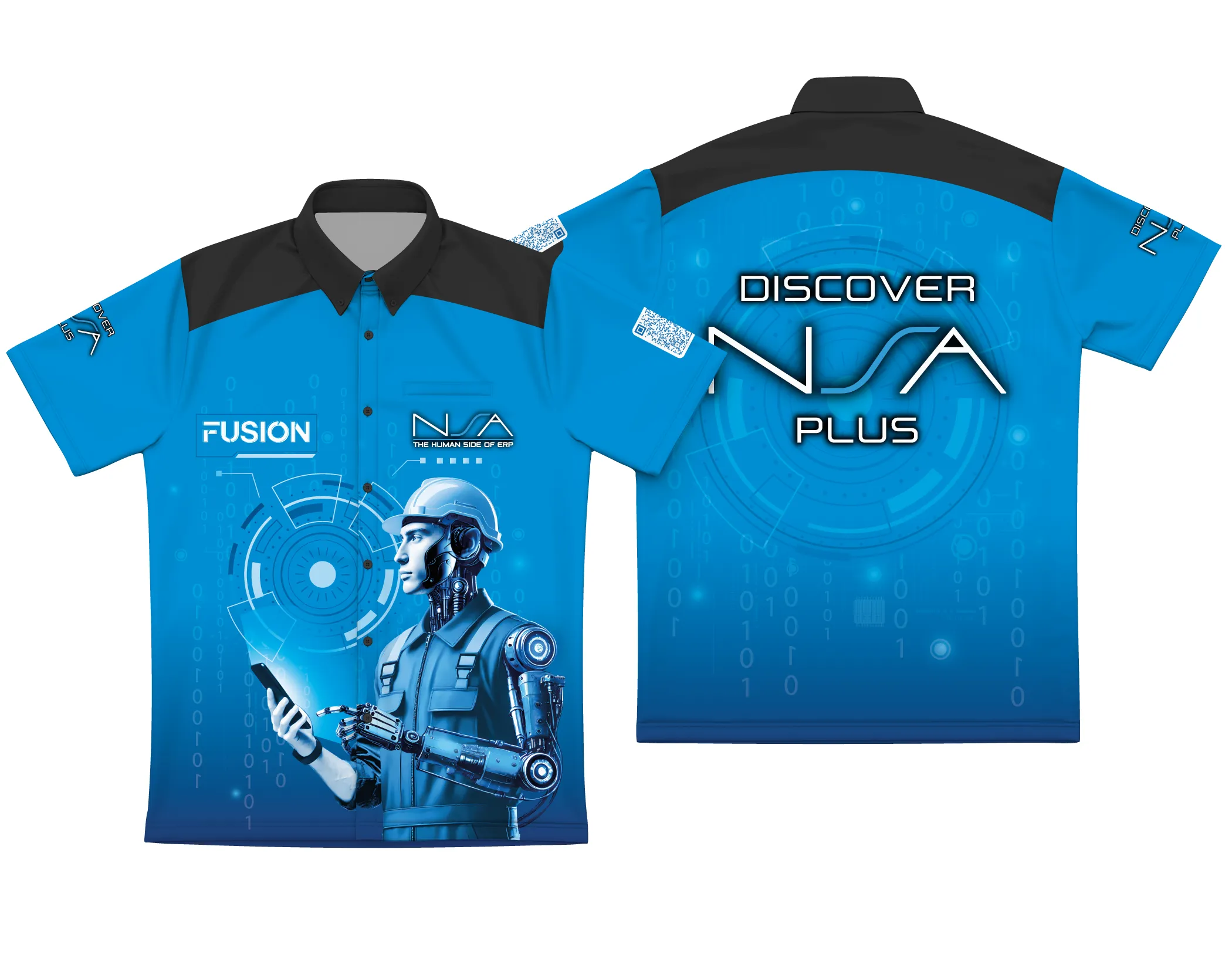 NSA Core Men's SS Performance Party Shirt QR - 4A5Vu3