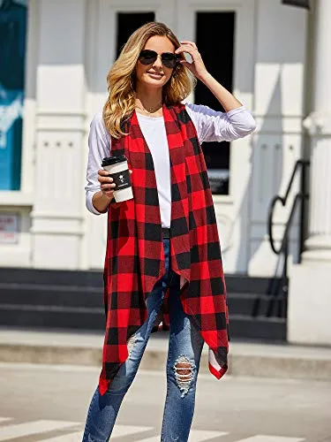 Old Faithful Buffalo Plaid Cardigan