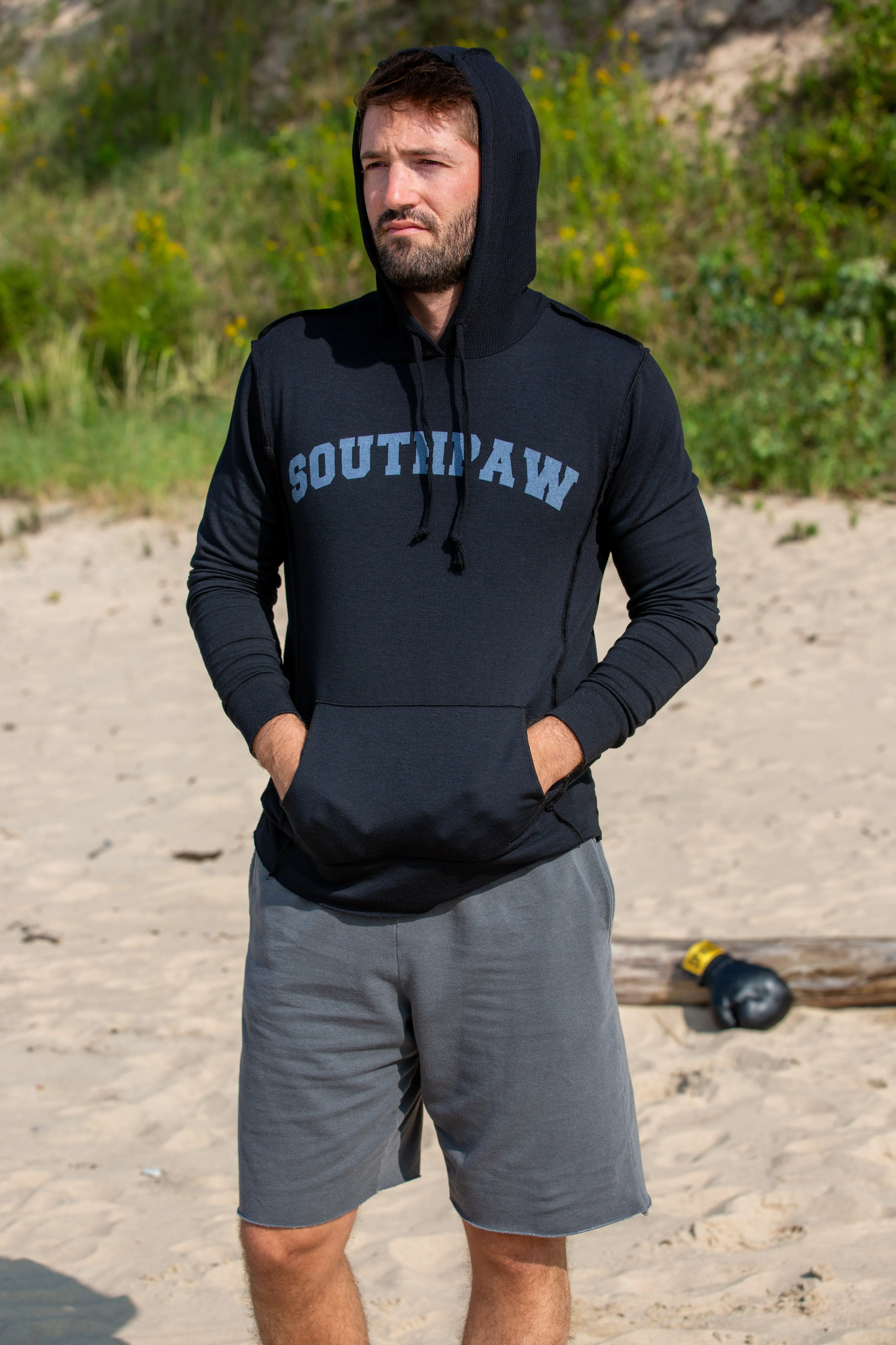 OLD SCHOOL FLEECE SHORT - CHARCOAL